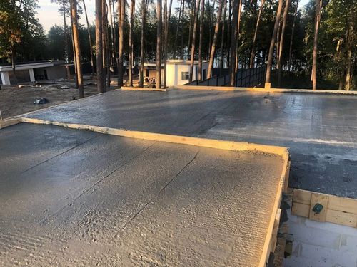 Betontreppe roh