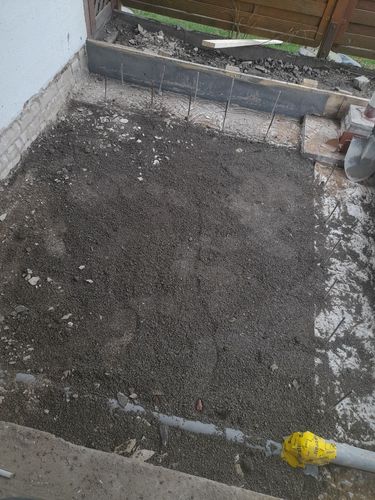 Betonplatte Fundament
